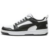 プーマ スニーカー メンズ リバウンド V6 ロウ ブラック ホワイト 黒 白 ローカット 靴 シューズ 歩きやすい PUMA Rebound V6 Low 392328