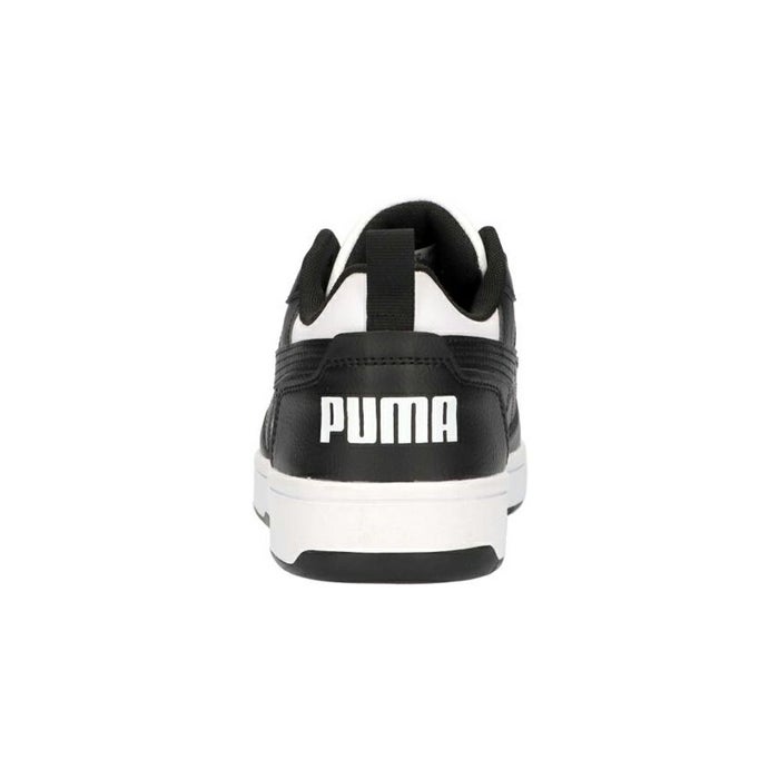 プーマ スニーカー メンズ リバウンド V6 ロウ ブラック ホワイト 黒 白 ローカット 靴 シューズ 歩きやすい PUMA Rebound V6 Low 392328