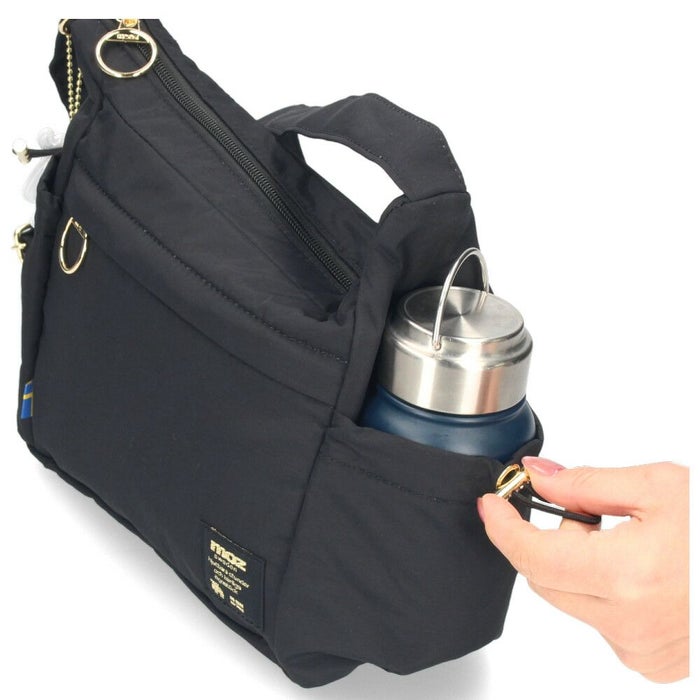 moz モズ ショルダーバッグ レディース 鞄 ZLQK-01 3.5L 軽量 超軽量 ボンディング生地 軽撥水 ショルダー 斜め掛け 肩掛け 北欧 エルク