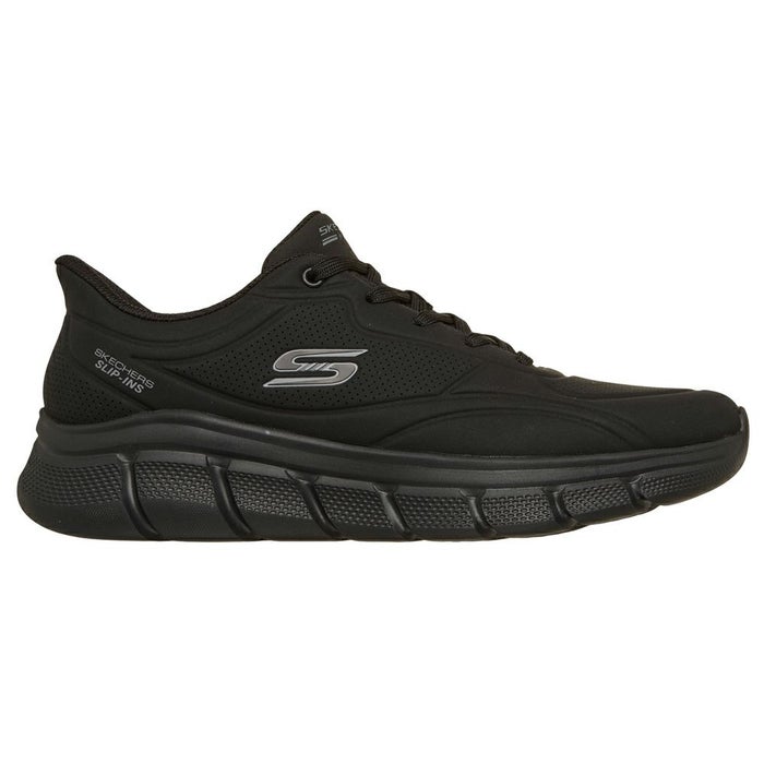 スケッチャーズ スリップインズ メンズ スニーカー スリッポン 手を使わずに履ける 靴 ノーマル幅 SKECHERS Slip-ins BOBS Sport B Flex Smooth Edge ボブス スポート 118116