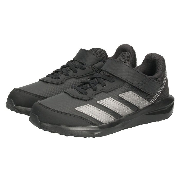 アディダス ファイト EL K adidas スニーカー キッズ ジュニア JQ9517 KJ1938 JS2420 KJ1931 ベルクロ ゴム紐 ブラック 黒 ブルー レッド 靴 通学 軽量 シンプル