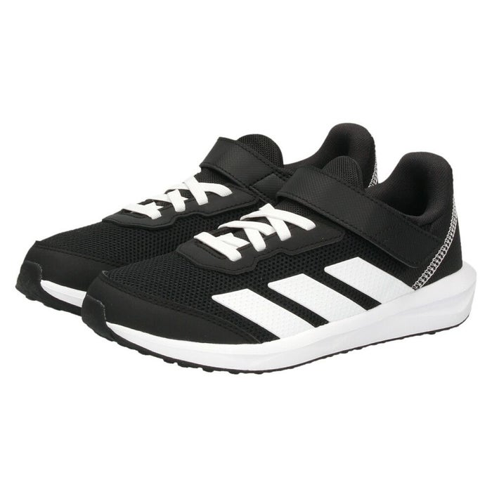 アディダス ファイト EL K adidas スニーカー キッズ ジュニア JQ9517 KJ1938 JS2420 KJ1931 ベルクロ ゴム紐 ブラック 黒 ブルー レッド 靴 通学 軽量 シンプル