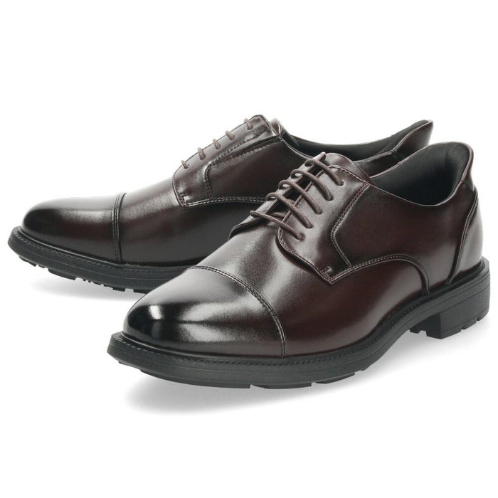 手を使わず履ける ビジネスシューズ スリッポン スリップイン 履きやすい ストレートチップ 幅広 ４E メンズ ブラック 黒 ブラウン 冠婚葬祭 就活 フォーマル 楽すぽっ パレード Parade 7810