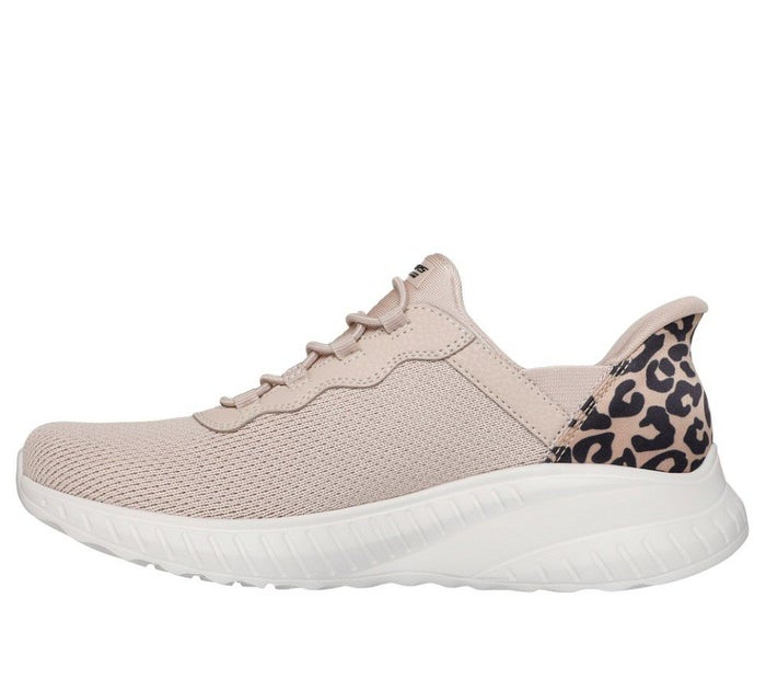 スケッチャーズ スリップインズ レディース スニーカー ボブス スポート スクワッド カオス - シーズ ジ アワー 靴 スリッポン ノーマル幅 丸洗い可能 ゴム紐 Skechers Slip-ins: BOBS Sport Squad Chaos - Seize The Hour 117499