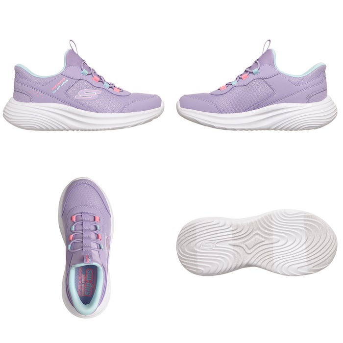 スケッチャーズ スリップインズ キッズ ジュニア スニーカー スリッポン 女の子 男の子 靴 ノーマル幅 303690L 404208L 303619L バウンダー プロ SKECHERS Slip-Ins BOUNDER PRO