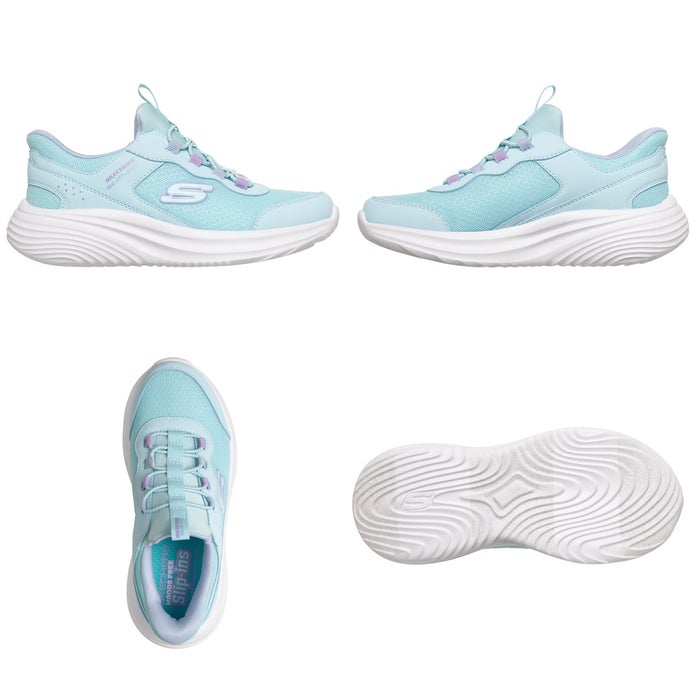 スケッチャーズ スリップインズ キッズ ジュニア スニーカー スリッポン 女の子 男の子 靴 ノーマル幅 303690L 404208L 303619L バウンダー プロ SKECHERS Slip-Ins BOUNDER PRO