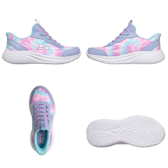 スケッチャーズ スリップインズ キッズ ジュニア スニーカー スリッポン 女の子 男の子 靴 ノーマル幅 303690L 404208L 303619L バウンダー プロ SKECHERS Slip-Ins BOUNDER PRO