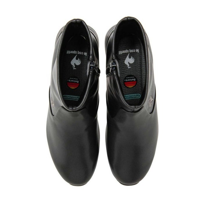 ルコックスポルティフ レディース ショートブーツ ブーツ 靴 LCS アンジェ II LU5FBT84LZ 防水 防寒 発熱 蓄熱 防滑 軽量 2E ヒールアップ サイドファスナー le coq sportif