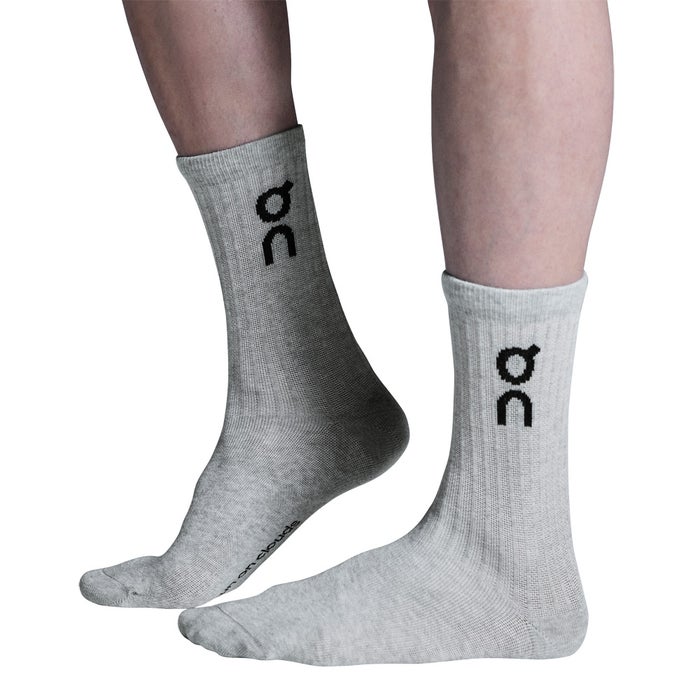 On オン ソックス  Logo Sock High 3P ロゴ ソックス ハイ2UF10310069 2UF10310553 2UF10311732 靴下 3足組  通気性 メンズ レディース デイリー