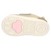 イフミー ベビーシューズ キッズ ねこちゃん スニーカー ベルクロ ワンベルト 子ども靴 履きやすい ベージュ ホワイト グレー IFME 20-5305 屈曲性 グリップ性 軽量 抗菌防臭