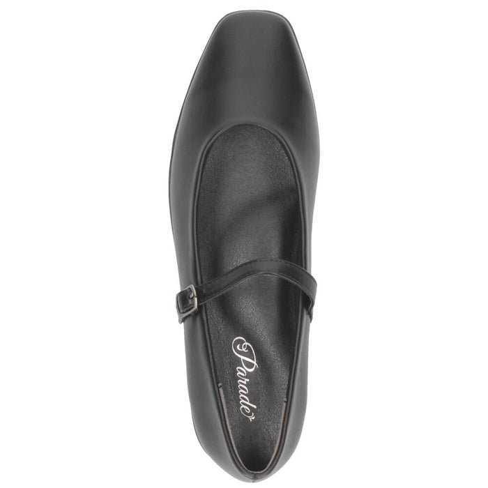 パンプス 黒 ローヒール 痛くない 疲れない 軽量 やわらか ビジネス 靴 屈曲パンプス ベーシック ゆったり 3E 卒園式 卒業式 スーツ Parade パレード 51114 51115