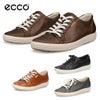 エコー ecco スニーカー レザースニーカー レディース 靴 430003 SOFT 7 W 本革 レースアップ ローカット カジュアル シンプル 快適な履き心地 コンフォートシューズ