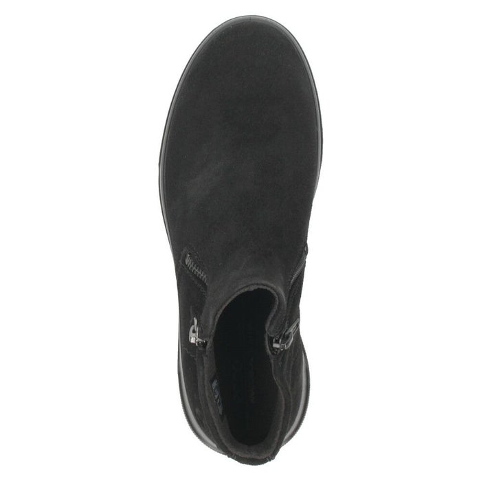 エコー ecco ブーツ スエード レディース 靴 223823 MOVE W ZIP BOOTIE 本革 サイドジップ アンクルブーツ ブーティ コンフォートシューズ 快適な履き心地