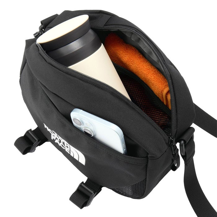 ノースフェイス ショルダーバック リープミニショルダー THE NORTH FACE NM72602 LEAP MINI SHOULDER 4L 貴重品 スマホ ミニポーチ ブラック 黒 ホワイト レッド グレー