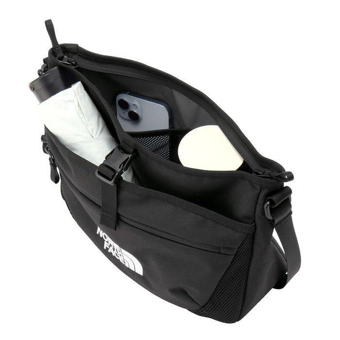 ノースフェイス ショルダーバック リープショルダー THE NORTH FACE NM72601 LEAP SHOULDER 8L 標準的なサイズ 長財布 ペットボトル 折りたたみ傘 ブラック 黒 ホワイト レッド グレー