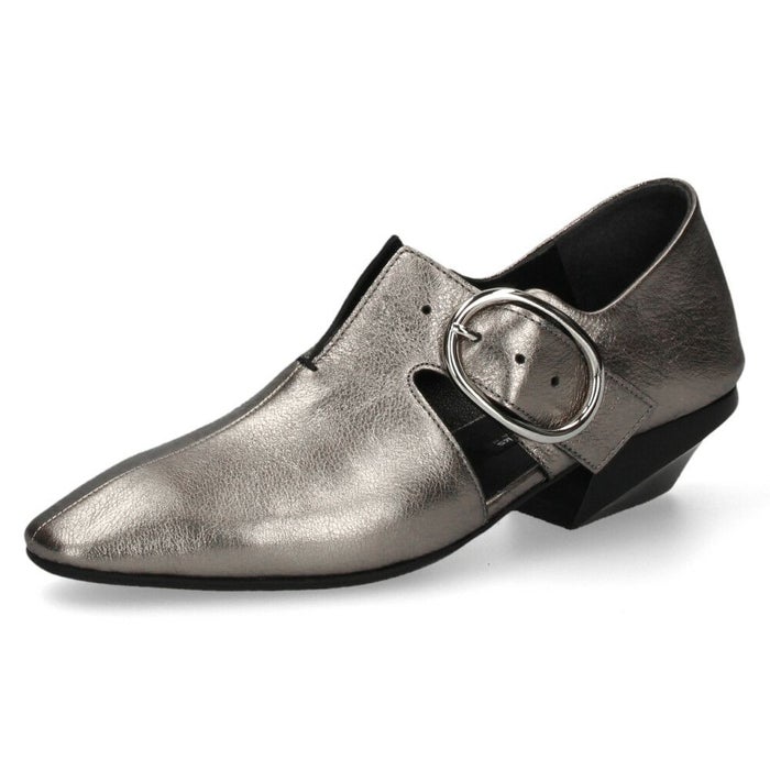 ラボキゴシ ワークス レディース パンプス 本革 ブラック 黒 ローヒール スクエアトゥ 2WEY 柔らかい 靴 RABOKIGOSHI works 12854 日本製