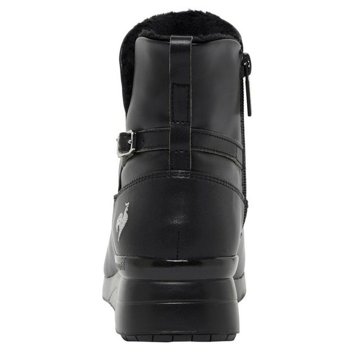 ルコックスポルティフ ショートブーツ レディース 防水 防滑 軽量 あったか 消臭 黒 ブラック le coq sportif LU5FBT87LZ LCS デュアン IV