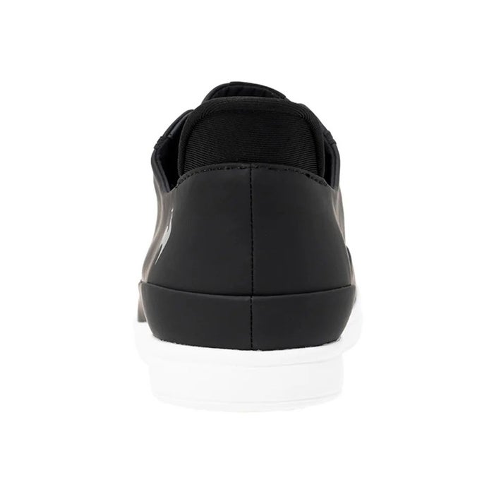 ルコックスポルティフ スニーカー レディース 防水 晴雨兼用 ハンズフリー さっと履ける 軽量 消臭 le coq sportif LCS アルマ レイン SI LU5SRS26LZ NEXTEP 白 黒 ホワイト ブラック