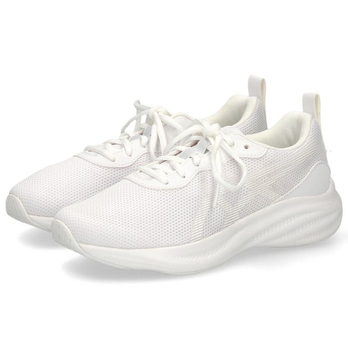 アシックス レーザービーム MQ ジュニア レディース スニーカー 運動靴 通学 通勤 黒 白 靴 紐 軽量 通気性 クッション 1154A226 ASICS LAZERBEAM MQ