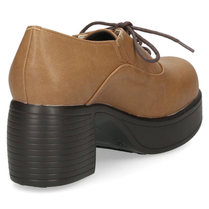 byあしながおじさん 厚底レースアップシューズ レディース 靴 8490121 カジュアルシューズ おでこ靴 スタイルアップ 歩きやすい サイドゴム 履きやすい 軽量