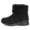ブーツ レディース 歩きやすい 防水 防寒 防滑 冬 軽量 ミドル丈 ブーツ ボア 黒 スエード 幅広 4E ゆったり 靴 ALUFORT アルフォート 93951