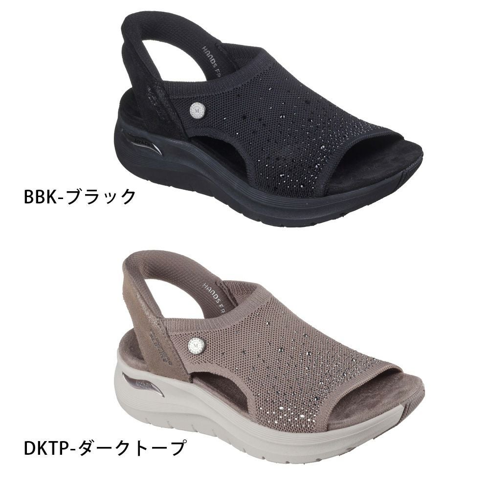 天童寺クウ　キャスター付き SKECHERS スリップインズ アーチフィット2スターダスト 164016
