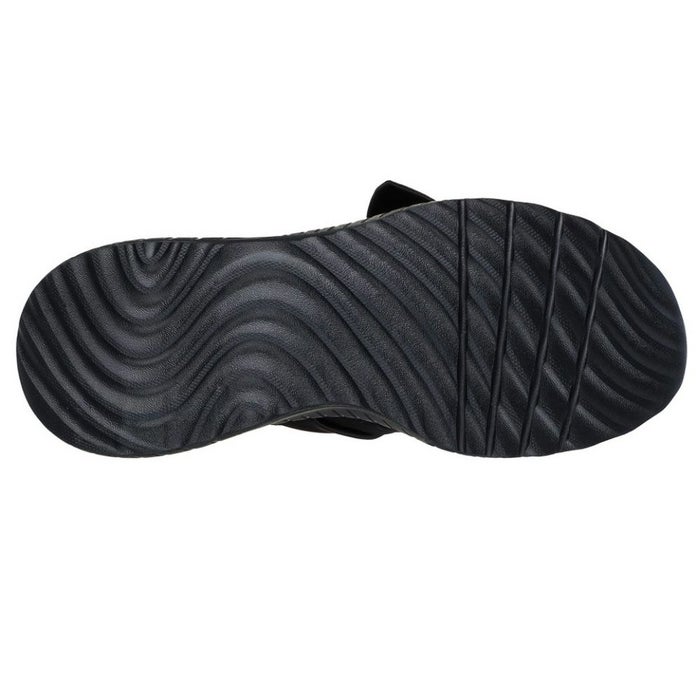 スケッチャーズ スリップインズ レディース スリッポン スニーカー ブラック 黒 オフホワイト ボブス スポート スクワッド カオス インスパイア アウェイ ノーマル幅 リボン SKECHERS 117630 Parade限定商品