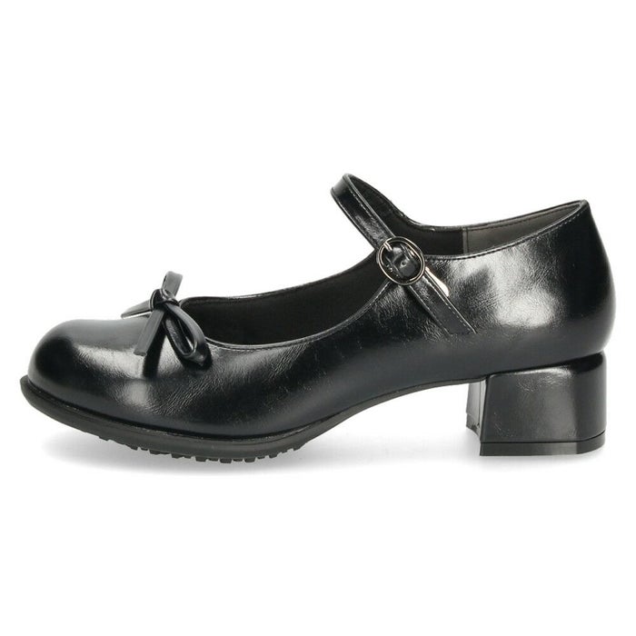 byあしながおじさん おでこ バレエパンプス レディース パンプス メリージェーン 4cm ヒール ストラップ かわいい 歩きやすい 痛くない 8710625