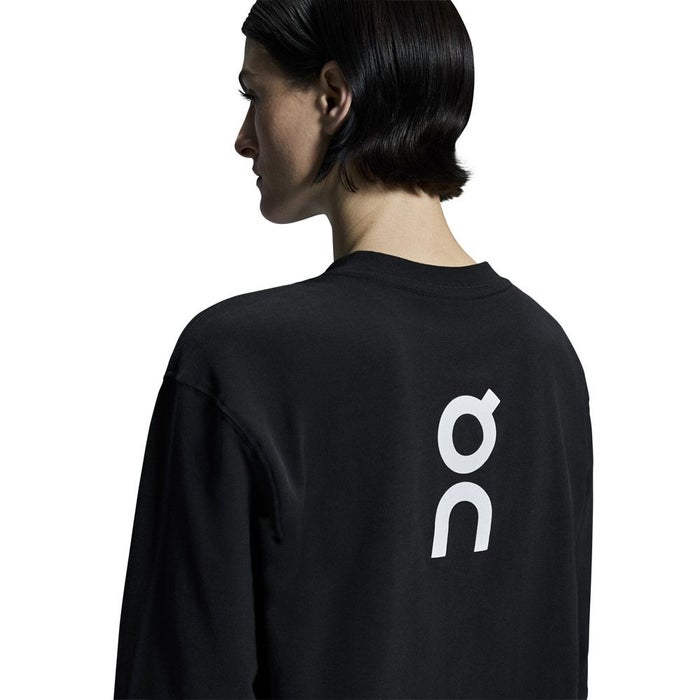 ON Club Long-T クラブロングT 110069 White 110553 Black レディース Tシャツ 長袖 ロンT カジュアル タウンユース デイリーユース ウェア アパレル トップス ロ