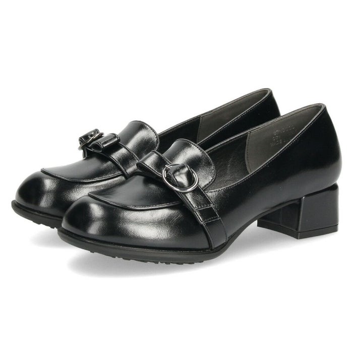 ｂｙ あしながおじさん おでこモカパンプス レディース ローファー パンプス 710623 靴 ローカット モカシューズ 太ヒール クッション 歩きやすい