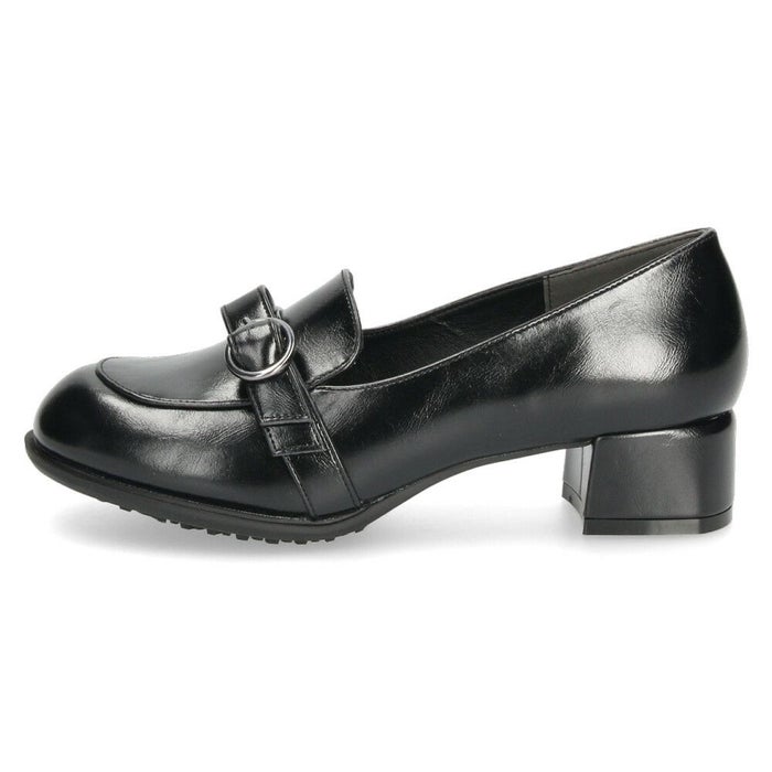 ｂｙ あしながおじさん おでこモカパンプス レディース ローファー パンプス 710623 靴 ローカット モカシューズ 太ヒール クッション 歩きやすい