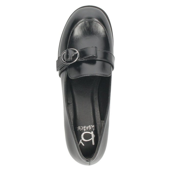 ｂｙ あしながおじさん おでこモカパンプス レディース ローファー パンプス 710623 靴 ローカット モカシューズ 太ヒール クッション 歩きやすい