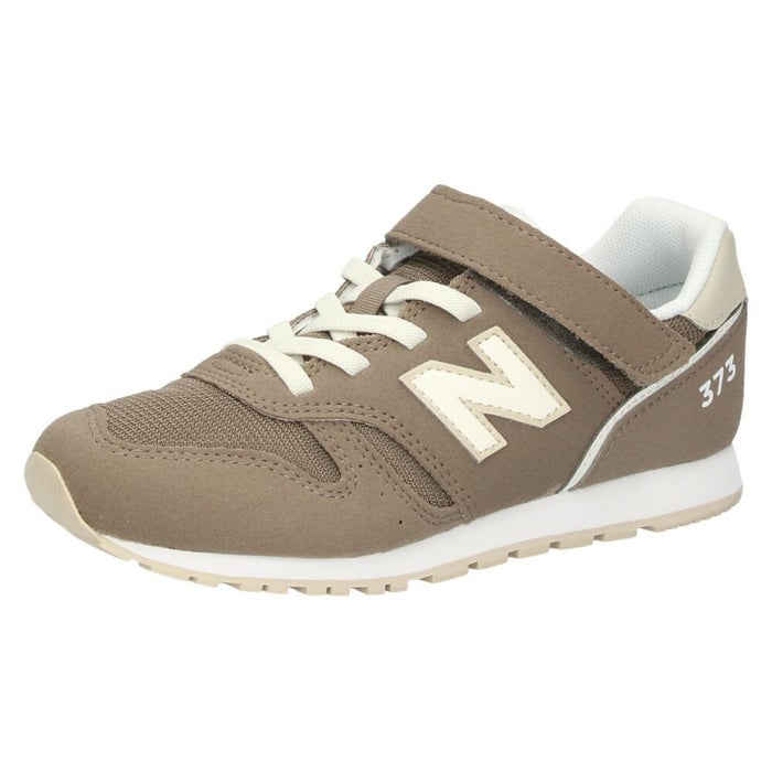 ＼選べる 3カラー／ ニューバランス キッズ ジュニア スニーカー Y373 new balance 373 Bungee with Top Strap 子供 靴 ベルクロ ゴム紐 通学 足幅 M 軽量