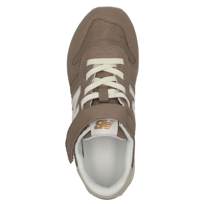 ＼選べる 3カラー／ ニューバランス キッズ ジュニア スニーカー Y373 new balance 373 Bungee with Top Strap 子供 靴 ベルクロ ゴム紐 通学 足幅 M 軽量