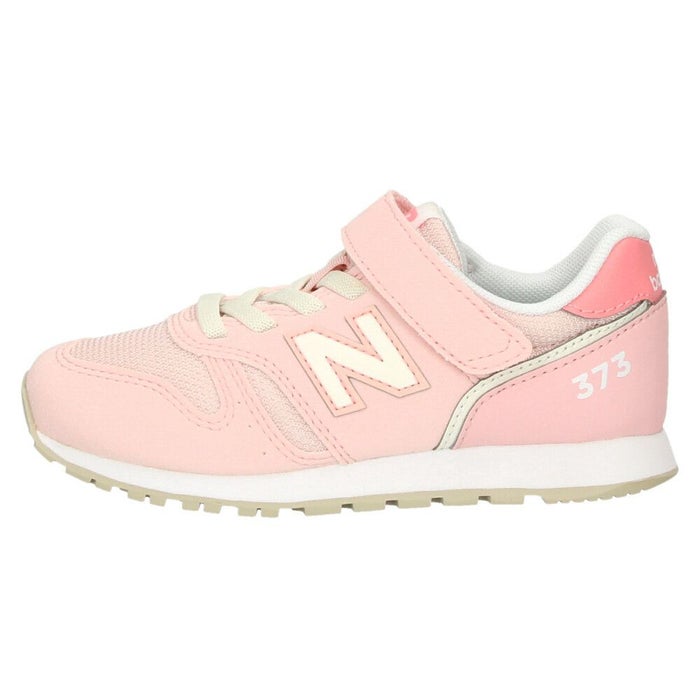 ＼選べる 3カラー／ ニューバランス キッズ ジュニア スニーカー Y373 new balance 373 Bungee with Top Strap 子供 靴 ベルクロ ゴム紐 通学 足幅 M 軽量