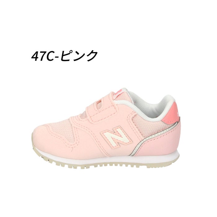 ＼選べる 5カラー／ニューバランス ベビー キッズ スニーカー 靴 ファーストシューズ NB I373 ベルクロ 面ファスナー マジックテープ 軽量 幅広 ワイズW 男の子 女の子 new balance