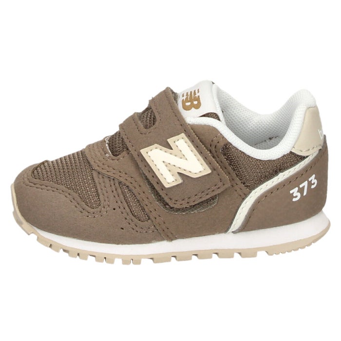 ＼選べる 3カラー／ニューバランス キッズ スニーカー 靴 ファーストシューズ NB I373 ベルクロ 面ファスナー マジックテープ 軽量 幅広 ワイズW new balance