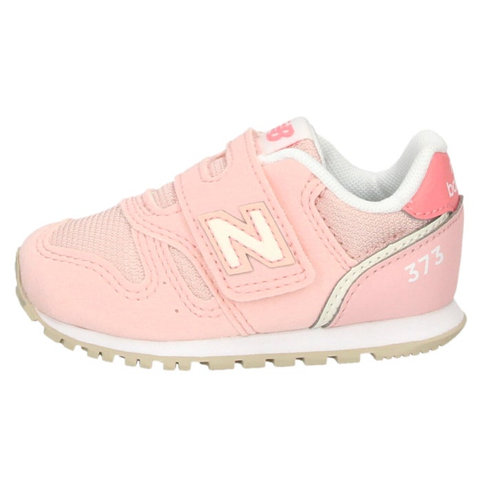 ＼選べる 3カラー／ニューバランス キッズ スニーカー 靴 ファーストシューズ NB I373 ベルクロ 面ファスナー マジックテープ 軽量 幅広 ワイズW new balance