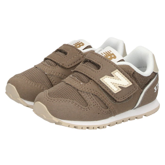 ＼選べる 3カラー／ニューバランス キッズ スニーカー 靴 ファーストシューズ NB I373 ベルクロ 面ファスナー マジックテープ 軽量 幅広 ワイズW new balance