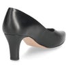 メルモ パンプス レディース 本革 きれいめ オフィス 8068 MELMO 靴 ポンテッドトゥ 黒 ブラック 仕事 通勤 フォーマル 入学式 卒業式 日本製 