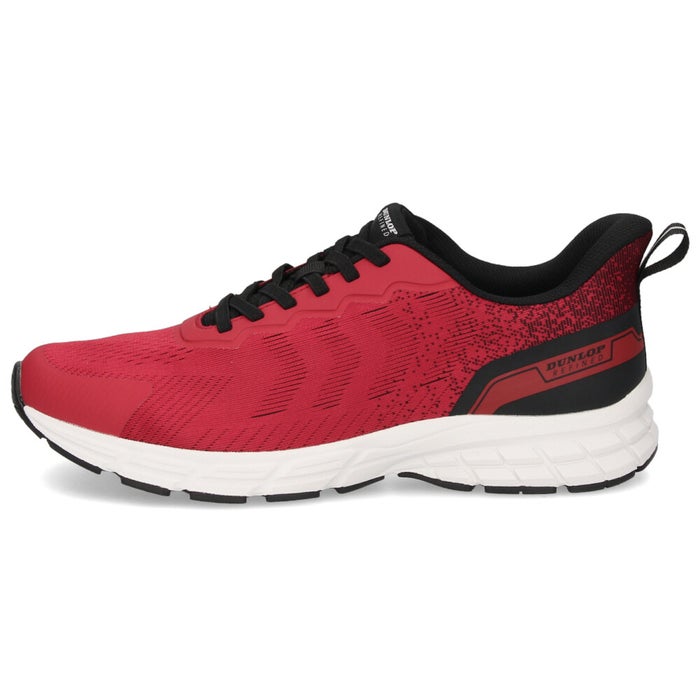 スニーカー メンズ 黒 靴 幅広 4E 履きやすい 立ったまま履ける シューズ 軽量 ハンズフリー ダンロップ リファインド M2032 ブラック レッド イエロー DUNLOP REFINED