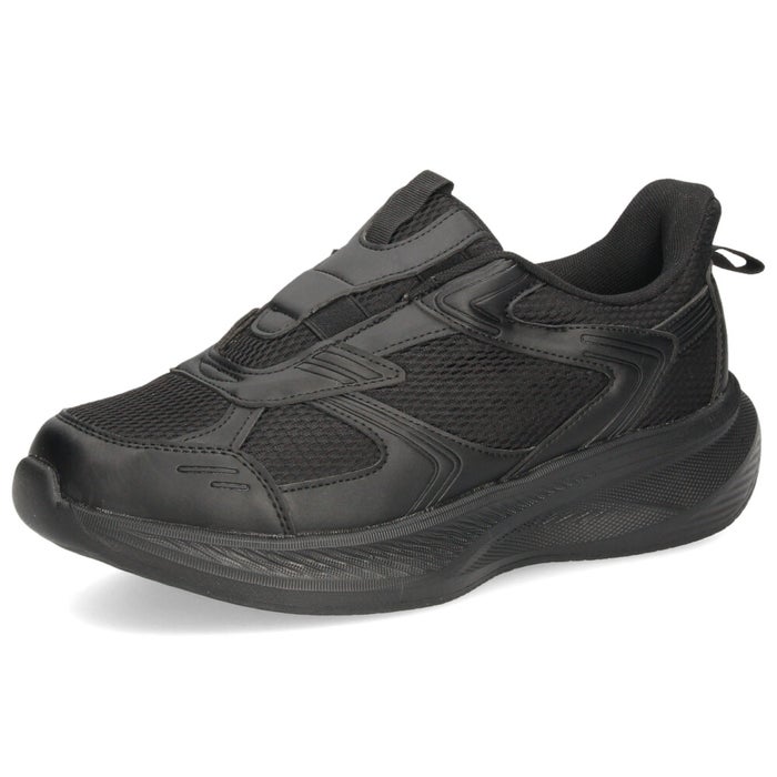 スリッポン スニーカー メンズ スリップイン 防水 軽量 軽い ゴム 履きやすい ワイド設計 幅広 紐なし 黒 楽すぽ Parade 998WRP