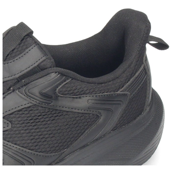 スリッポン スニーカー メンズ スリップイン 防水 軽量 軽い ゴム 履きやすい ワイド設計 幅広 紐なし 黒 楽すぽ Parade 998WRP