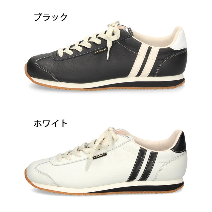 PATRICK パトリック スニーカー NEVADA II ネバダ 2 日本製 本革 レザー メンズ レディース 軽量 17510 ブラック ホワイト