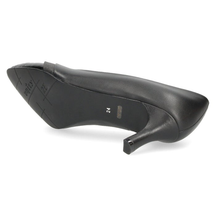 unity ユニティ パンプス ポインテッドトゥ 6ｃｍ ヒール ミドルヒール レディース 靴 黒 ラメ フォーマル 軽量 478207