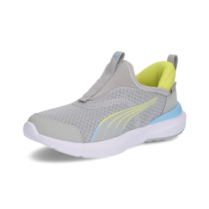 プーマ キッズ スニーカー 男の子 女の子 スリッポン 黒 PUMA クルーズ プロフォーム イーズイン ハンズフリー 310250 EASE IN  子供靴 立ったまま履ける