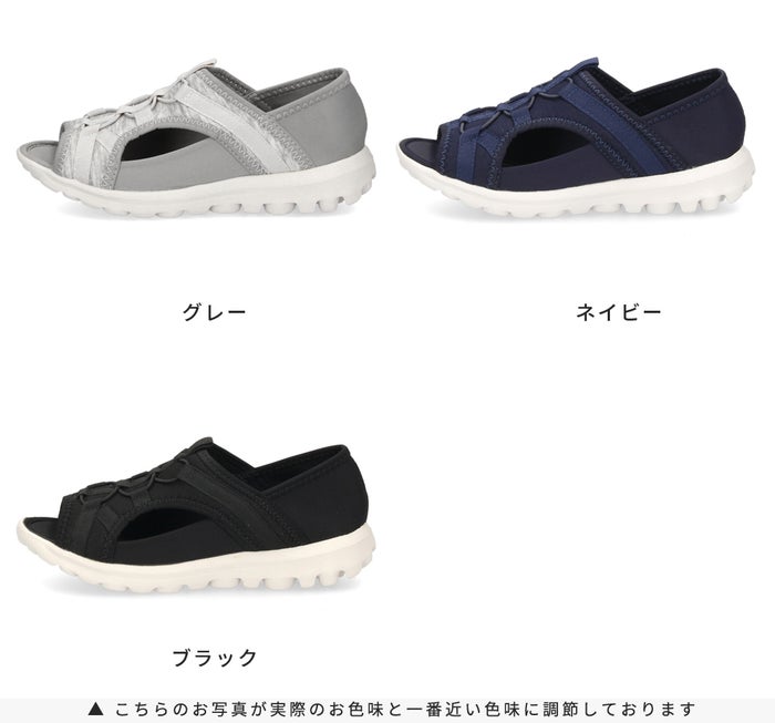 サンダル レディース スポーツサンダル 軽量 通気性 かかとが踏める 2WAY 歩きやすい カジュアル スポーティ 51305 Parade