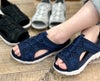 サンダル レディース スポーツサンダル 軽量 通気性 かかとが踏める 2WAY 歩きやすい カジュアル スポーティ 51305 Parade