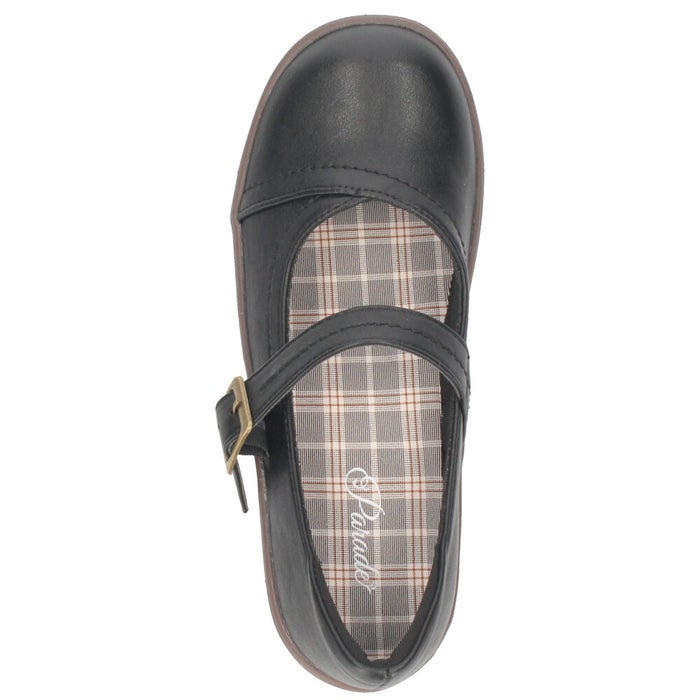 メリージェーンシューズ レディース 靴 ストラップシューズ パンプス 軽量 やわらかい ラウンドトゥ 黒 茶 ブラック キャメル 51306 Parade