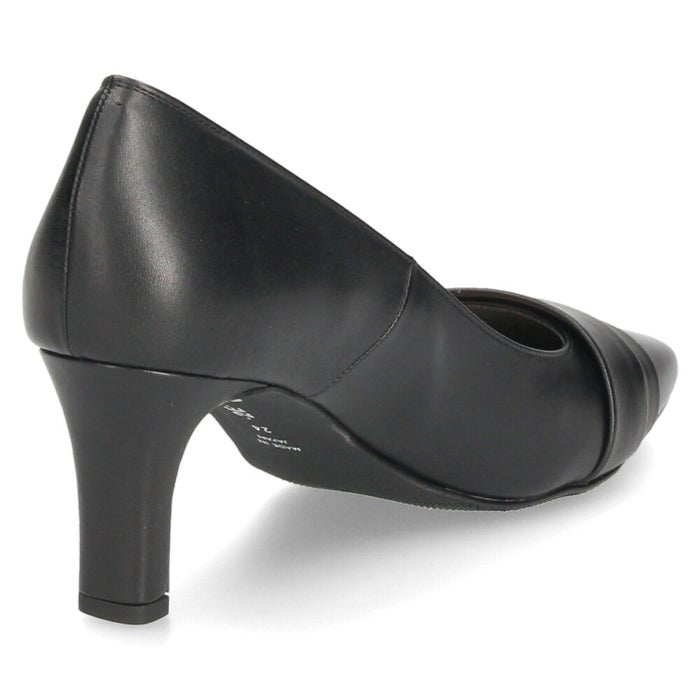 メルモ パンプス 黒 ブラック 本革 靴 スクエアトゥ ミドルヒール 日本製 MELMO 8003 オフィス きれいめ 冠婚葬祭 入学式 卒業式 6.5cm ヒール ベージュ 